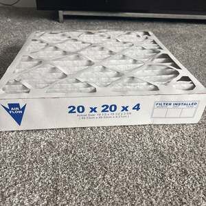 Atomic Filters20x20x4 Merv 8 Pleated AC Furnace Filter - Case of 2 -